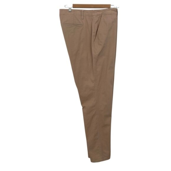 Ralph Lauren tan camel trousers pants flattering stretchy cotton classic size 14 - Picture 4 of 9